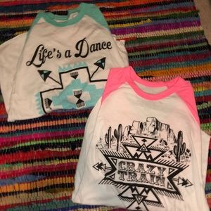 Crazy Train baseball tees